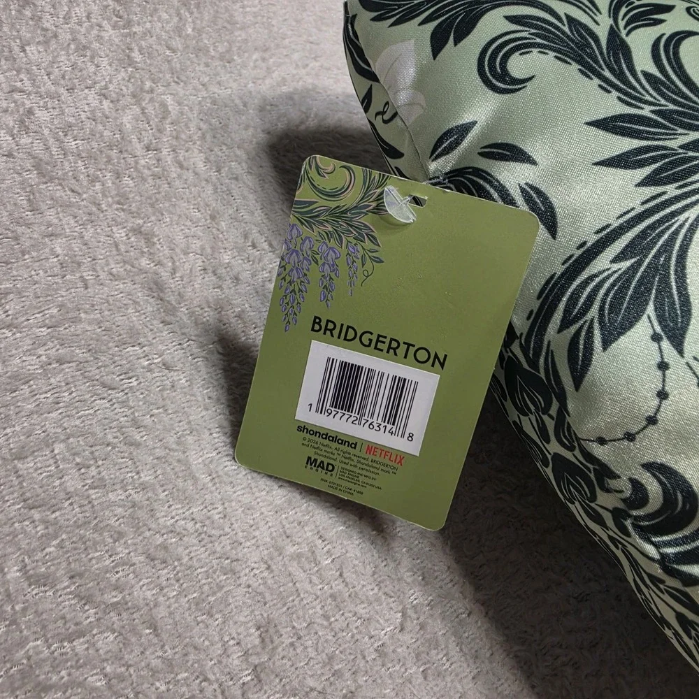 Bridgerton Satin Bow Throw Pillow 14